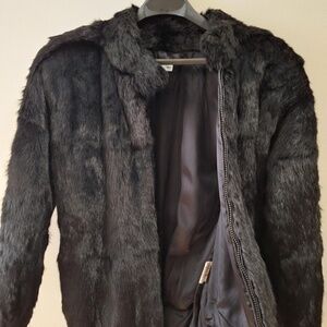 Genuine Rabbit Fur Coat